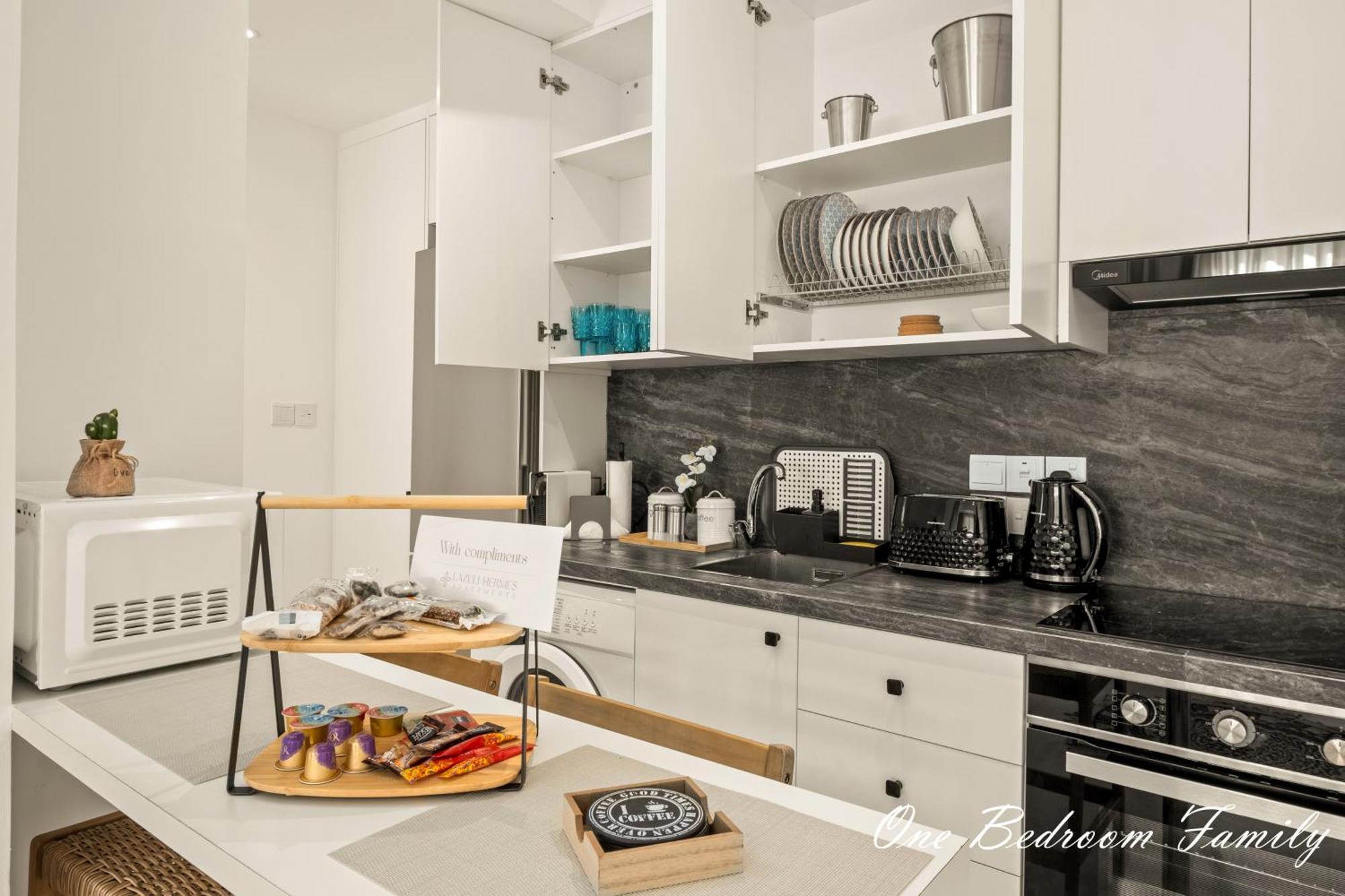 Lazuli Hermes Apartments ラルナカ エクステリア 写真